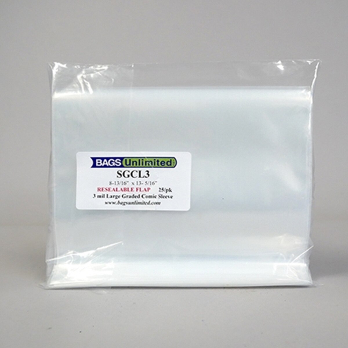 Use our sturdy polyethylene bags to